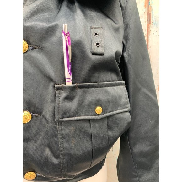 Golden Fleece Uniform Outerware Bomber Style with Faux Fur Collar Size 38 ** - Picture 3 of 16